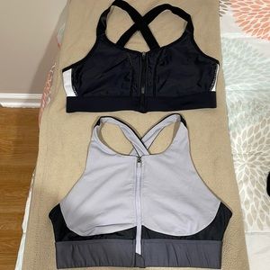 TWO fabletics sports bras size MEDIUM. GREAT CONDITION